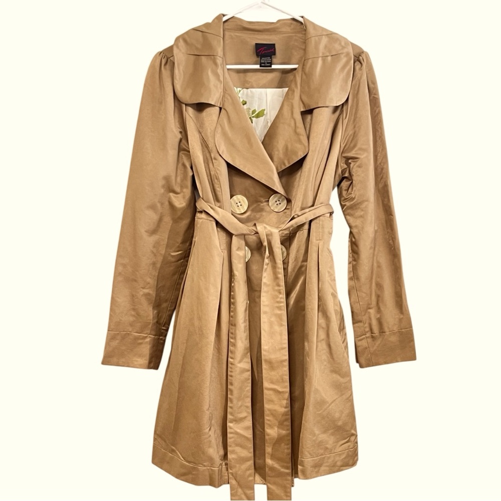 Torrid Tan Trench Coat
